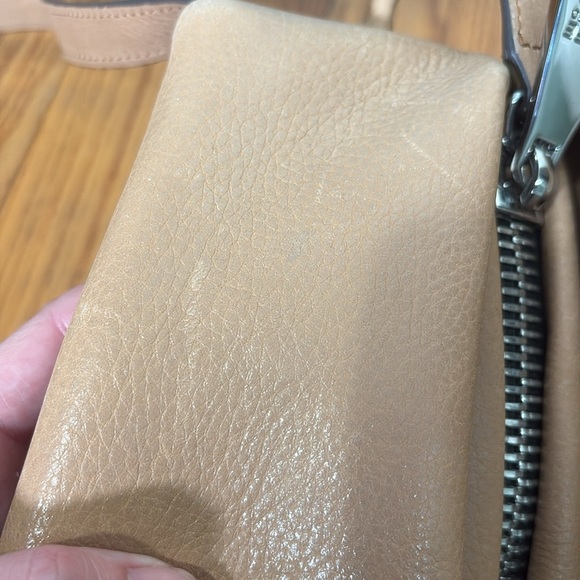 Aimee Kestenberg Tamitha Mini Backpack Soft Pebbled Leather Tan - Picture 16 of 16